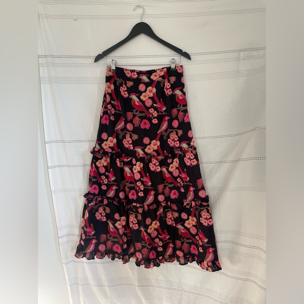 Floral Ruffle Maxi Dress - Picture 11 of 15